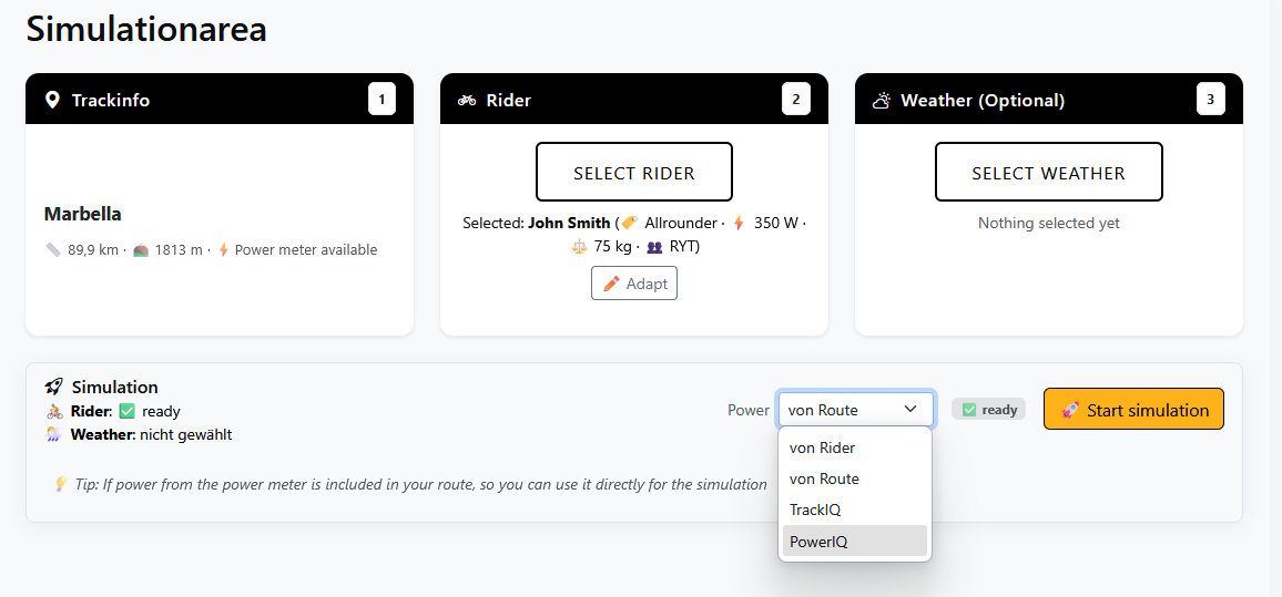 Cover: PowerIQ – Leistung aus GPX-Geschwindigkeit berechnen (mit Trägheit & Plausibilitätschecks)